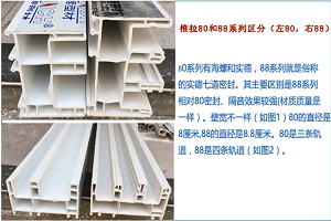 海螺門(mén)窗型材60平開(kāi)80推拉